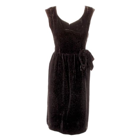 dior velvet black dress|pre owned dior dresses.